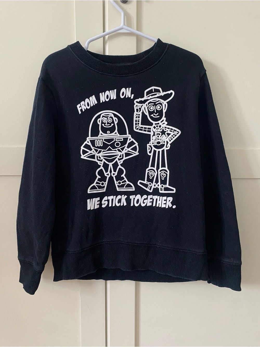 Baleno Junior Disney Pixar Black Toy Story Graphic Kids Sweatshirt | Size 5